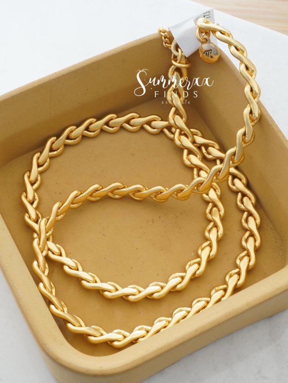Madewell Chunky Curb Chain Necklace